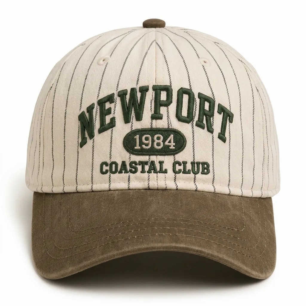 Embroidered Letter Baseball Cap with Hard Top, Women's Spring and Summer Hat, Stylish Boy's Baseball Cap, Korean Style Sun Hat C260515