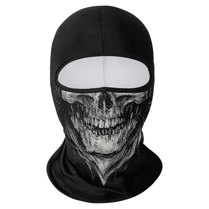 Cycling Mask Skull Quick-drying Sunscreen Balaclava Mens Motorcycle Elastic Helmet Lined Ghost Full Face Windproof Headgear 260528 - view 5
