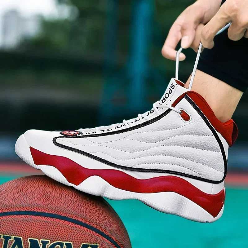 Training Basketball Men Woman Classic Shoe Top Brand Quality Unisex High Top Gym Basketball Boot Designer Sport Trainer Gym Shoe X260603 - view 3