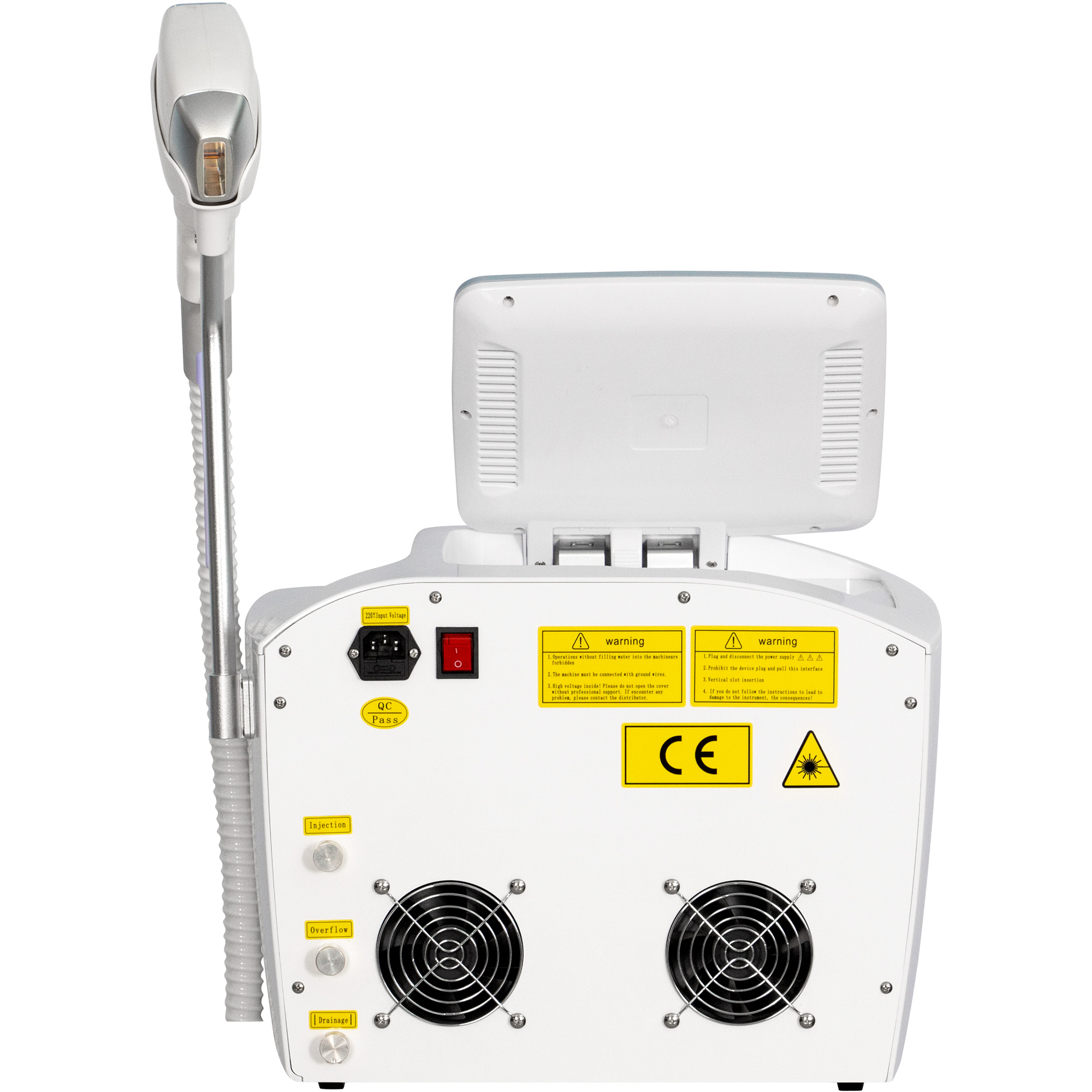 Diode Laser Hair Removal Foldable HD Touch Screen for All Skin Types 808 755 940 1064nm Painless Permanent Fast Cooling Ice Sapphire Technology