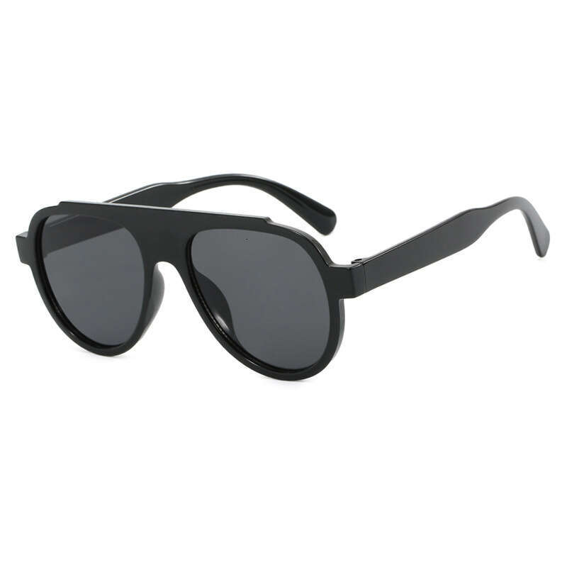 Fashion High-Grade Designer Sunglasses New Cross-Border Large-Frame Aviator Sunglasses, Casual Versatile, Stylish High-End, Suitable For Travel And St