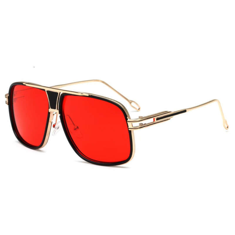Luxury Brand Designer Sunglasses 2025 European And American Sunglasses, Punk Metal Aviator Sunglasses Gold Sun Protection Glasses 2780 Retro Style