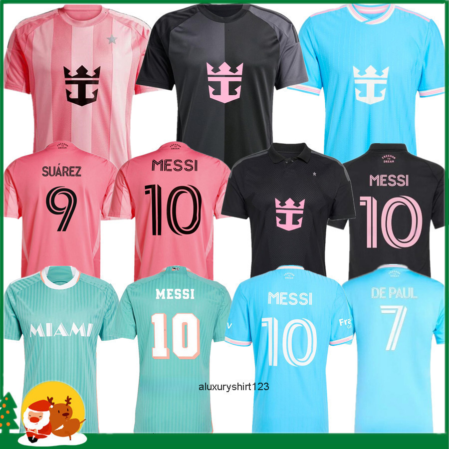 26 27 InterS Miami CF Soccer Jerseys miamikids MESSIS SUAREZ Home Away Football Shirt 2026 2027 miamia SERGIO JORDI ALBA MOTA Jersey Men Kids Kit Wome