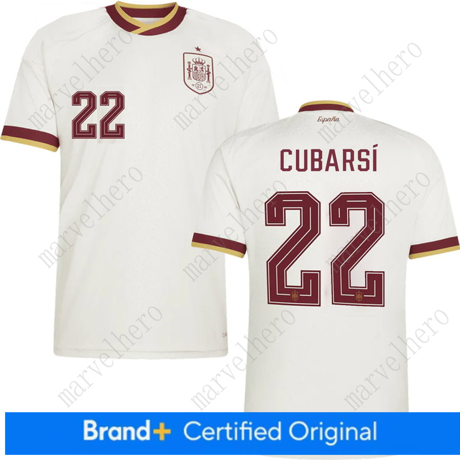 Spain Away Cucurella 24 World Cup 2026 T shirt Spanish National Team Sports T-shirt Jerseys Flag Football Stars Spanish Full Squad Home Top