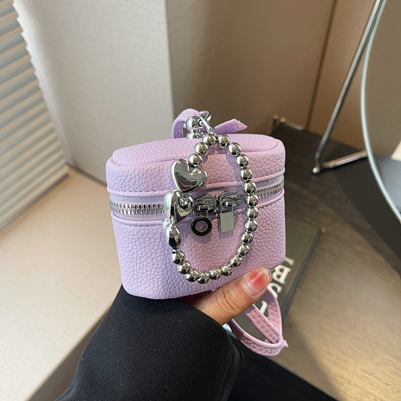 2026 Cross border Bag Simple Mini Box Bag Western Style Handheld Small Waste Bag Leisure Korean Trendy Diagonal Cross Women's Bag