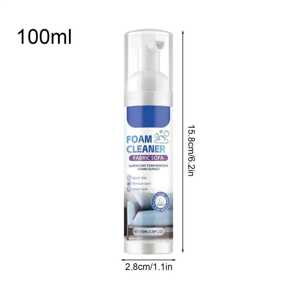 100Ml Upholstery Sofa Cleaning Furniture Fabric Cleaner For Carpet Clothes Laundry Interior Rug Clothing Shoe - view 7
