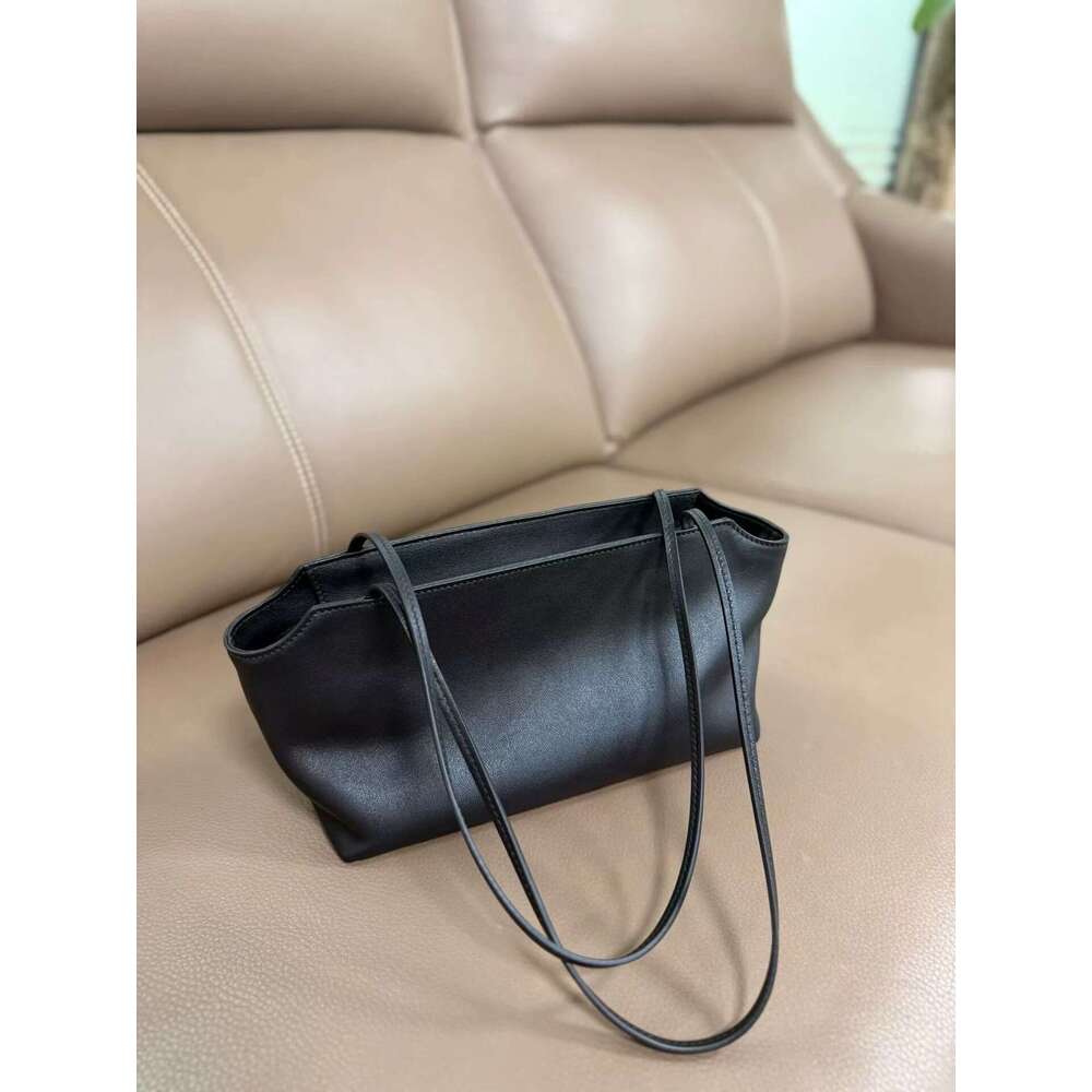 Women Sheepskin Underarm Bag Simple Shoulder Handbag Tote Versatile Casual For Commuting SENYY