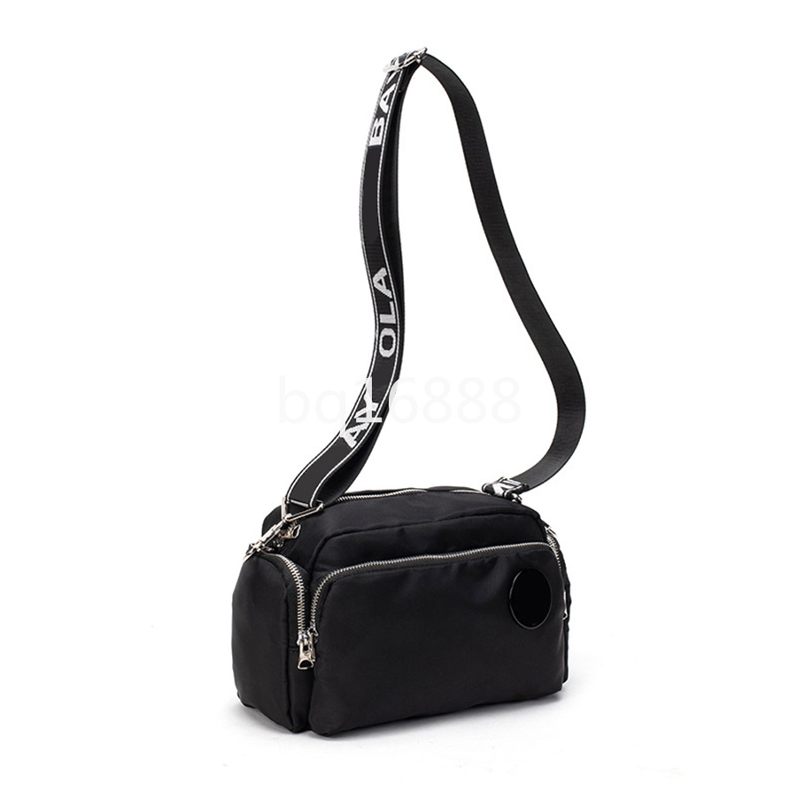 Letter Binba Simple Nylon Shoulder Crossbody Bags for Women Luxury Handbags Designer Women Messegner Shoulder Bag Female Famous Small Bag 211-2