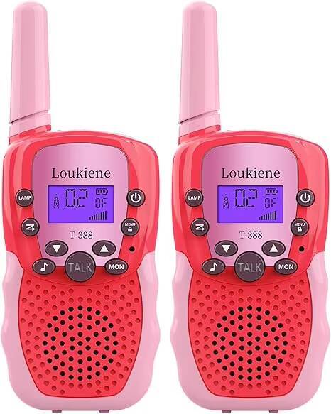 Outdoor Communication Orange T388 Birthday Gift Children's Toy Wireless Walkie-Talkie