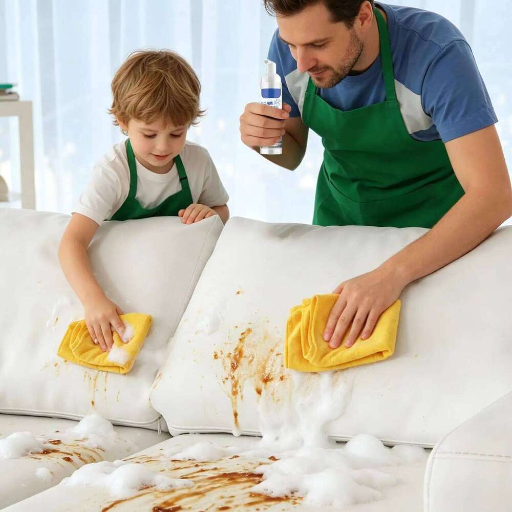 100Ml Upholstery Sofa Cleaning Furniture Fabric Cleaner For Carpet Clothes Laundry Interior Rug Clothing Shoe - view 4