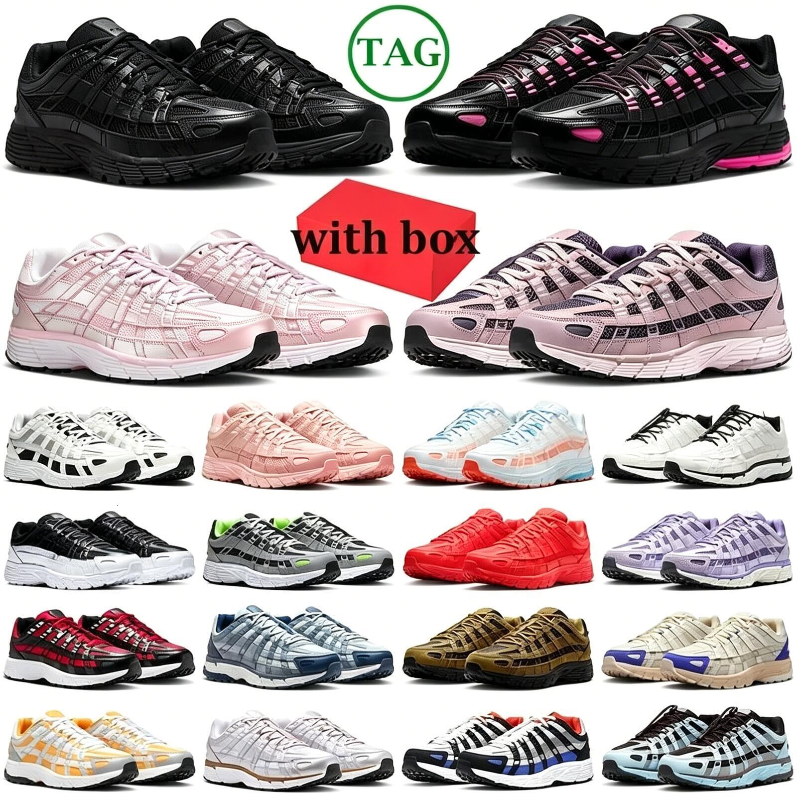 Designer Shoes P6000 trainer P 6000 Men Women Sneakers Metallic Sier Triple Black White Anthracite Grey Outdoor Sports Trainers Casual Running shoes