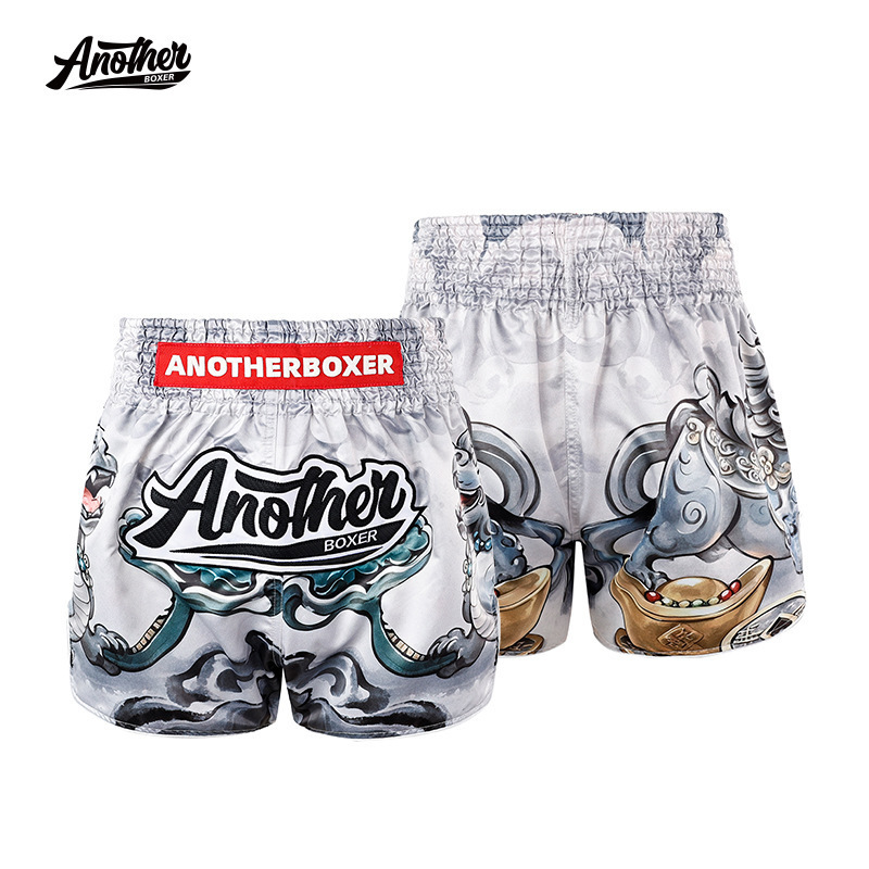 Punchit Muay Thai Fighting Shorts Breathable Kicking Boxing Shorts Womens MMA Training Shorts Competition 250420
