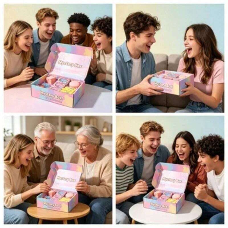 Limited-Time Offer Cute Summer Themed Mystery Squishy Box Single Soft Squeeze Leisure Lucky Gift W260604 - view 5