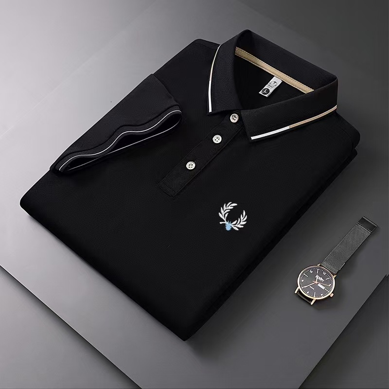 Mens Polos High Quality Embroidered Polo Shirt 2026 Summer T-shirt Fashion Top Trend Casual Business