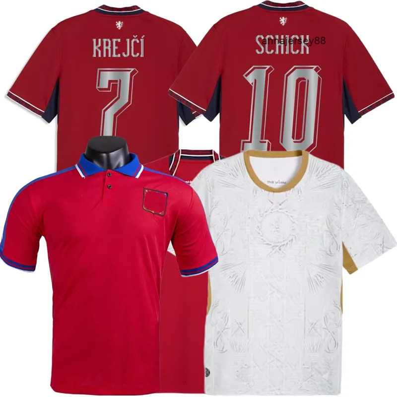 S-4XL 2026 2027 Czech Republic Soccer Jerseys VITIK KREJCI SCHICK DOUDERA SULC CHORY SOUCEK National team football shirt