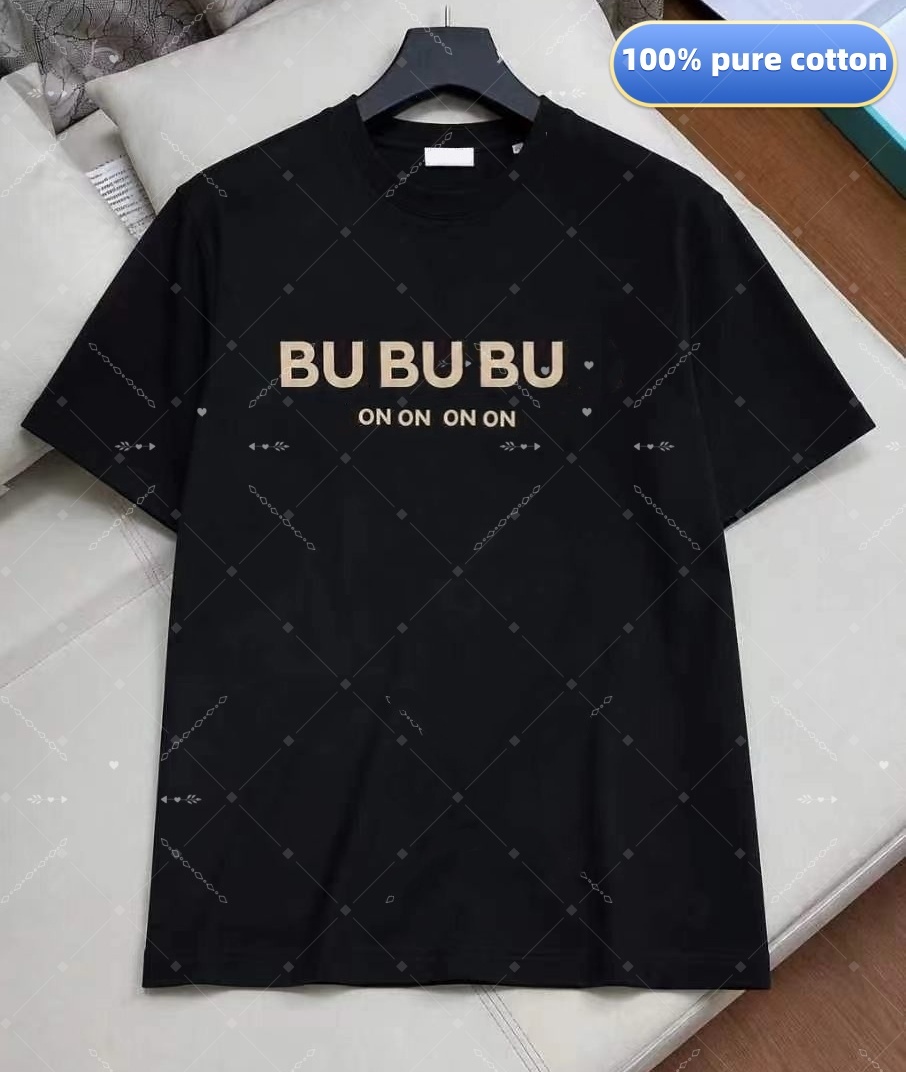 t shirt for men tshirt top high quality t shirts Round Neck Men 100% Cotton Women shirts Lovers luxury T-shirts Fashion senior Pure cotton Tees designer shirt Size S-XXL