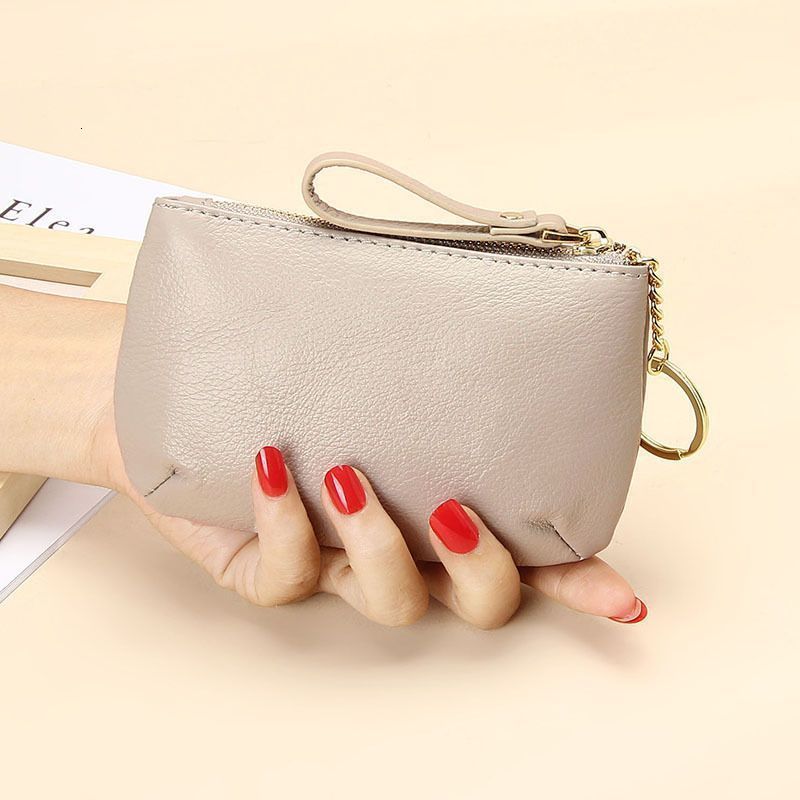 Ultra-Soft Small Wallet for Women 2025 New Soft Leather Simple Ultra-Thin Coin Card Holder Fashionable Exquisite Change Small Bag 251112