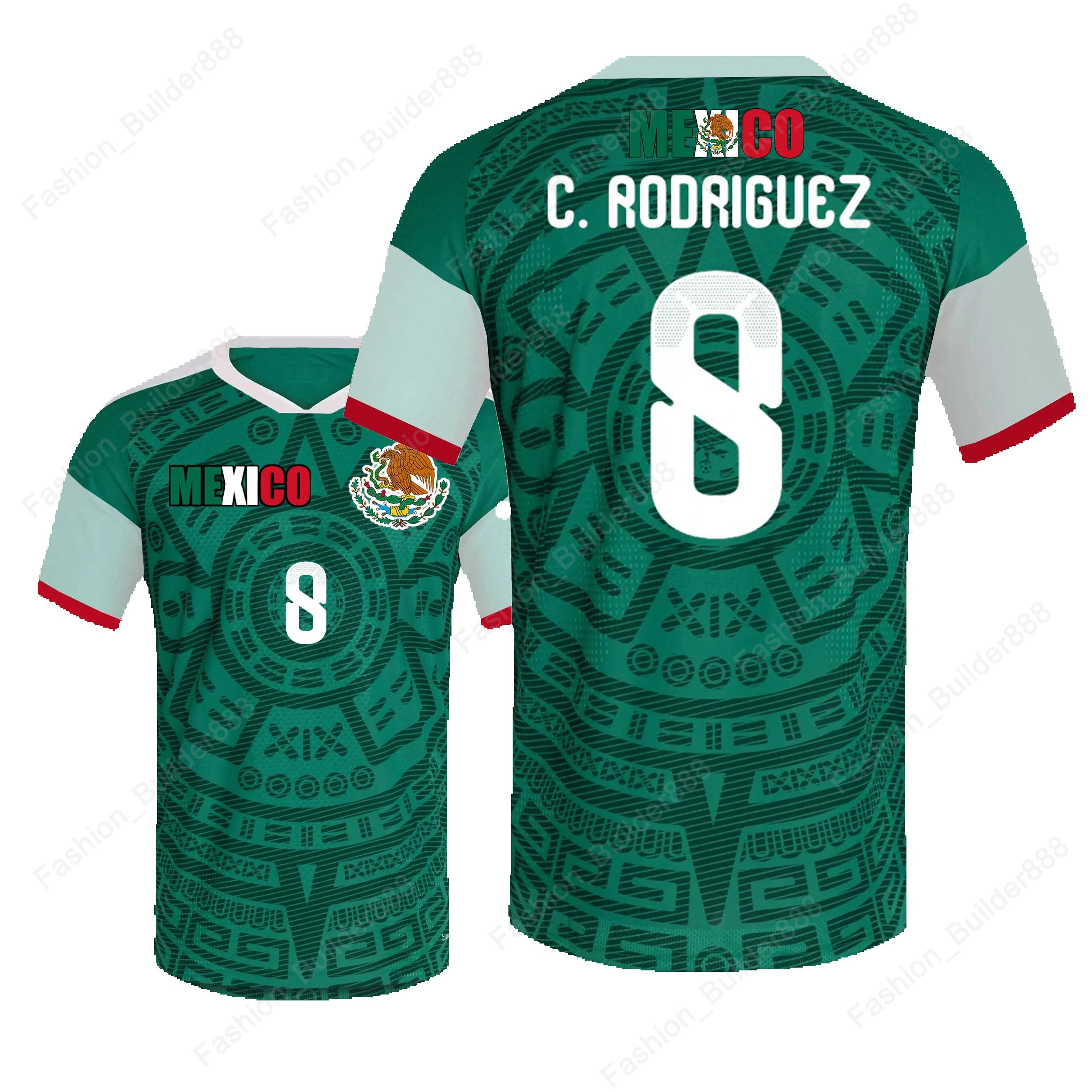 Mexico Jersey Santiago Tomas Gimenez NO 11 World Cup 2026 Mexican National Team Sports T shirt Jerseys Flag Football Stars Full Squad Home Man Woman T