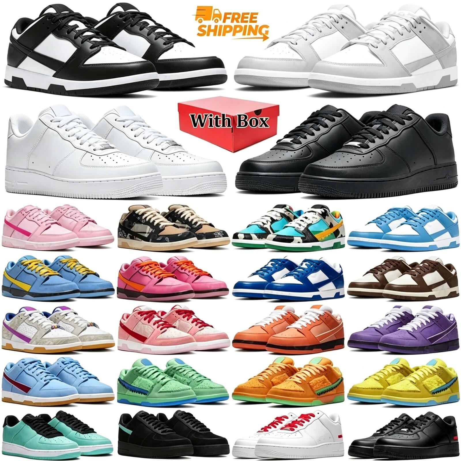 free shipping with box Designer sneakers one running shoes trainers for mens womens GAI triple black white men women Sports runners size 36-47