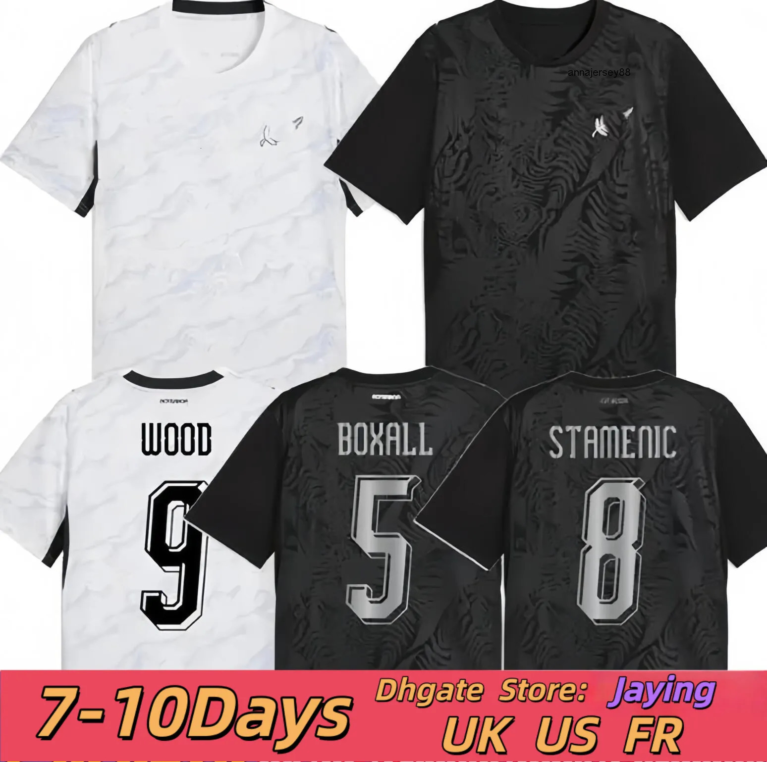 New Zealand world cup 2026 Soccer Jerseys CHRIS WOOD BEN WAINE ANDRE 26 27 DE JONG RYAN THOMAS SARPREET Football Shirt men kids