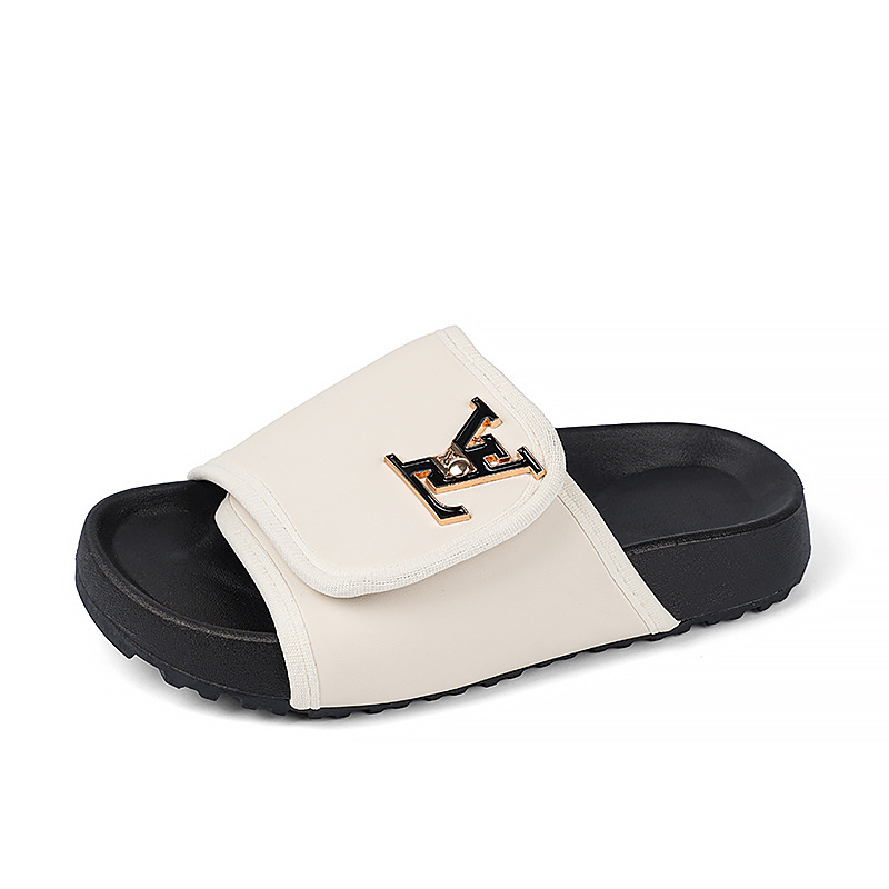 Free Shipping 2026 New Summer Trendy Versatile Casual Children's Designer Slippers Outdoor Non slip Outdoor Beach Shoes
