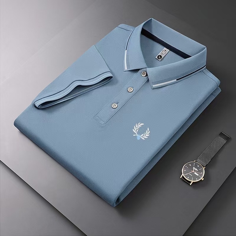 Mens Polos High Quality Embroidered Polo Shirt 2026 Summer T-shirt Fashion Top Trend Casual Business