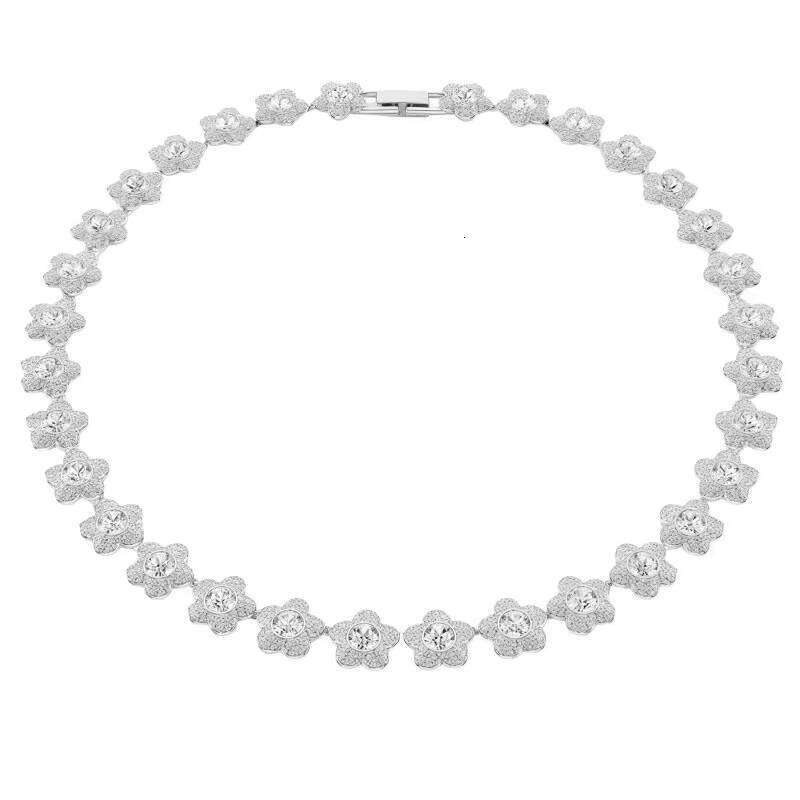 Advanced SWallowance brand designer 2026 new Austrian crystal necklace, high-end jewelry, fashionable luxury women's necklace with original cloth - view 5