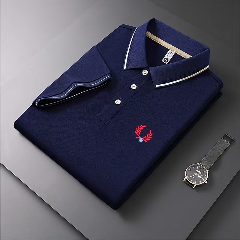 Mens Polos High Quality Embroidered Polo Shirt 2026 Summer T-shirt Fashion Top Trend Casual Business