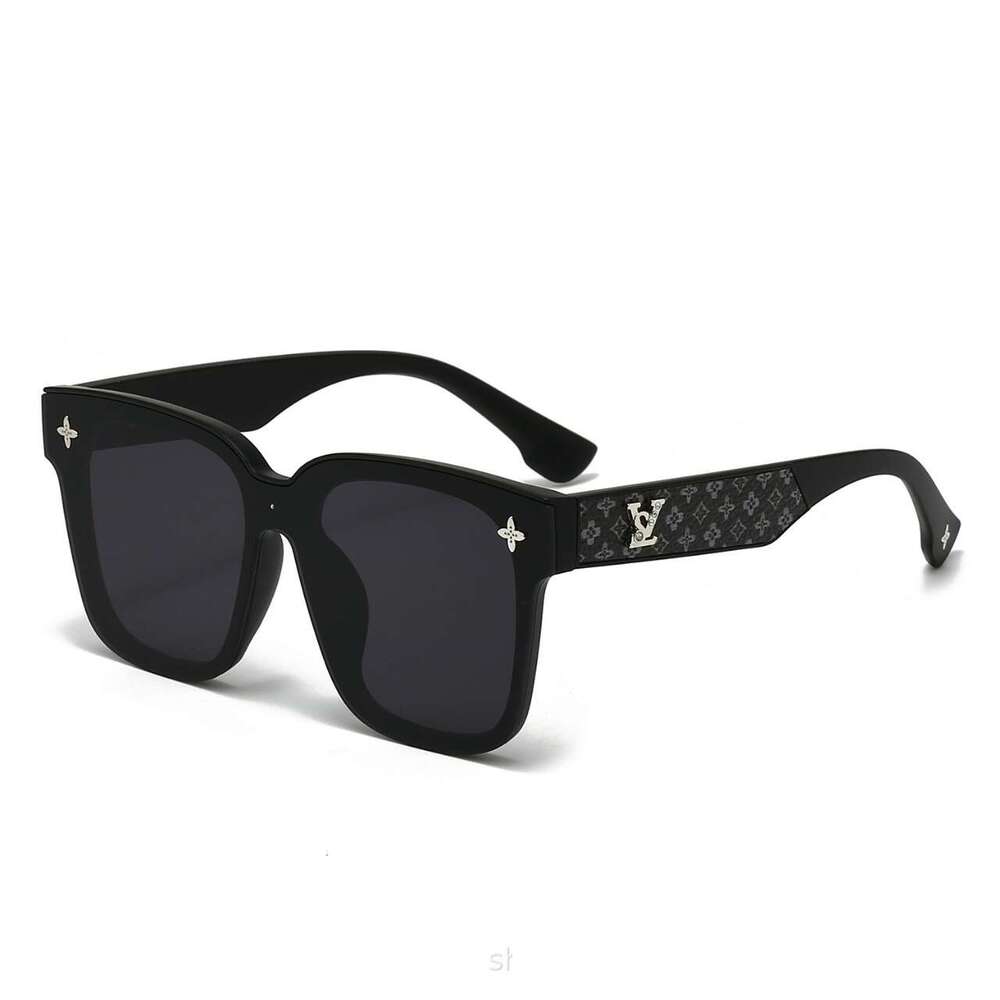 High-End Designer Sunglasses European American Fashion Large Square Frame Sunglasses For Men And Women, New Trendy High-End Street Style, Versatile, U - view 6