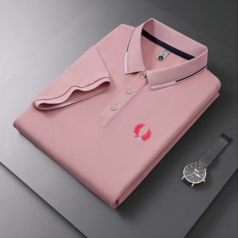 Mens Polos High Quality Embroidered Polo Shirt 2026 Summer T-shirt Fashion Top Trend Casual Business