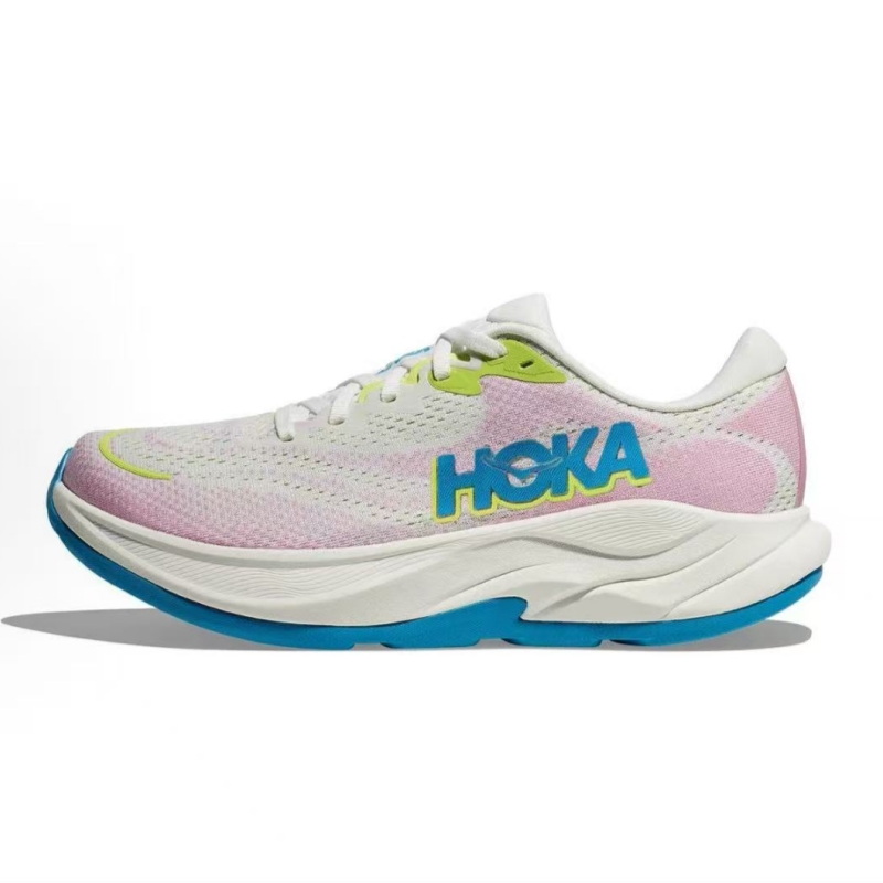 HOKA ONE ONE RINCON 4 Unisex Low Top Air Cushion Sneakers, Lightweight Shock Absorbing Breathable Running Shoes for Daily Casual Use