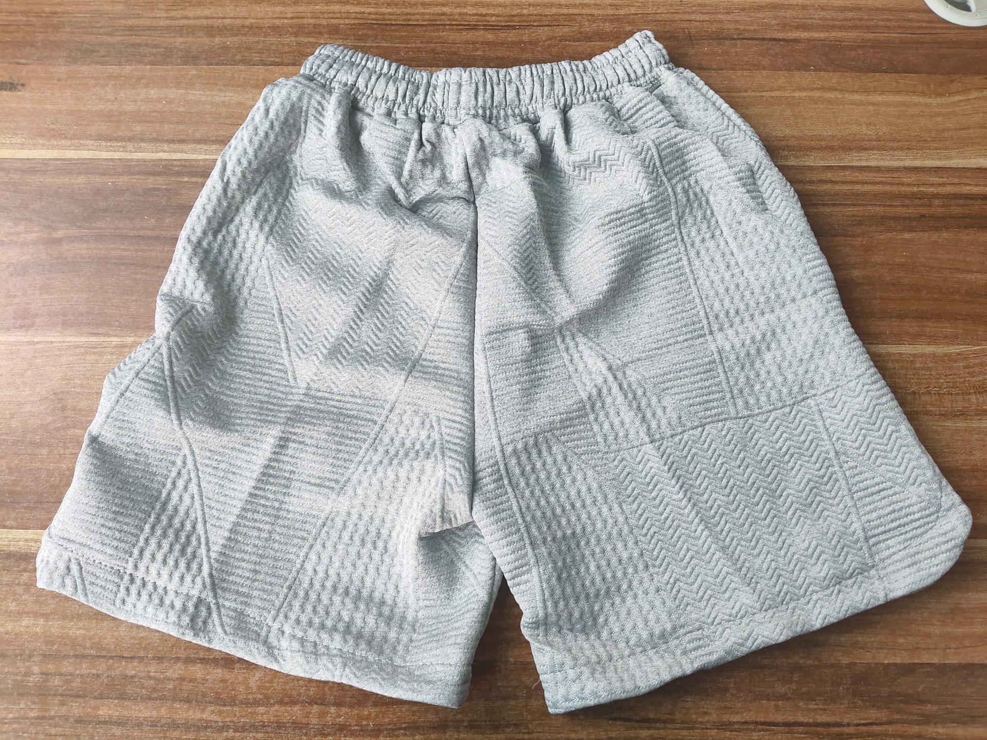 Men's Shorts Information Sports With Wave Patterns Solid Rope Loose And Dry Gym Summer