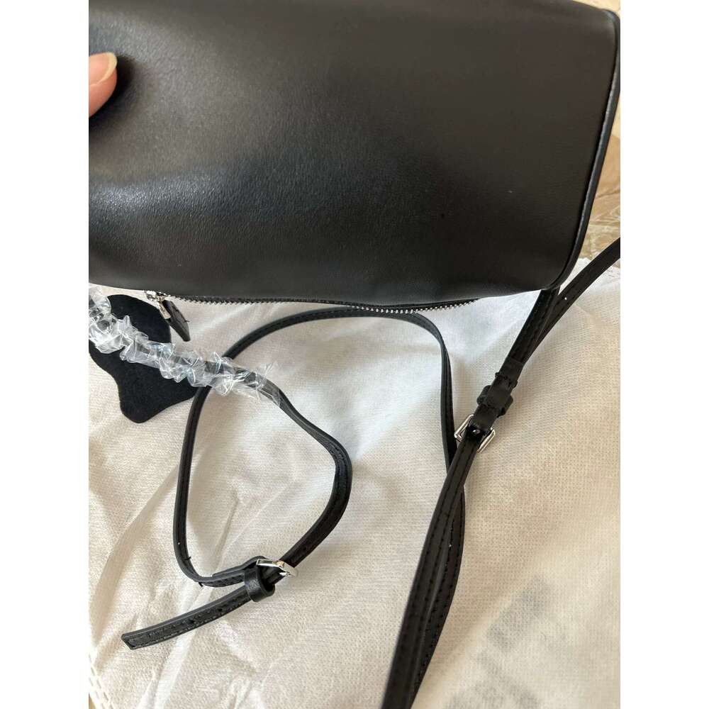 Women Pen Holder Genuine Leather Mini Cylinder Bag Crossbody Handheld Underarm French Style For Commuting SENYY