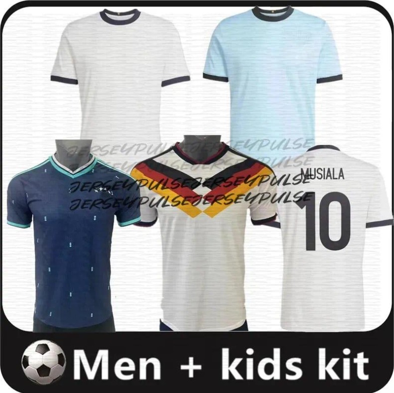 Germany soccer jerseys 125 Year Anniversary WIRTZ PAVLOVIC WOLTEMADE KIMMICH Fans Player version World Cup shirts long sleeves Men Kids Kit Set