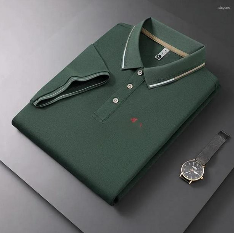 redpshirt Mens Polos High Quality Embroidered Polo Shirt 2026 Summer T-shirt Fashion Top Trend Casual Business 4d9b