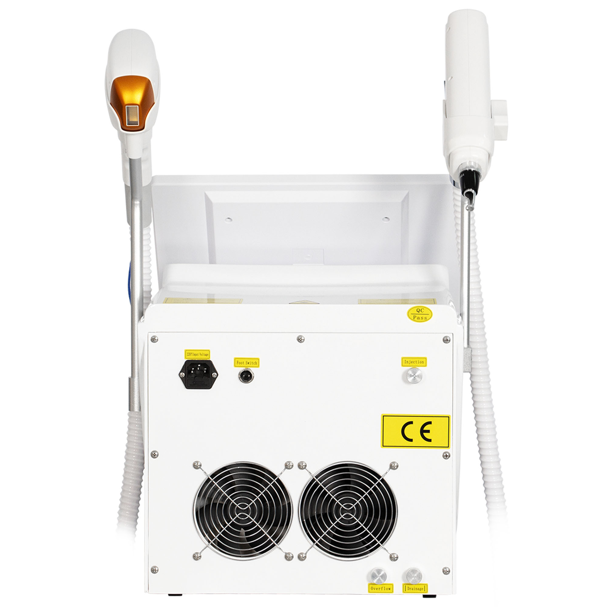 Professional Picosecond And Diode 2 In 1 Laser Tattoo Removal And Hair Removal Device 10 Bars 755 808 940 1064nm With Sapphire Ice Cooling For Whole B