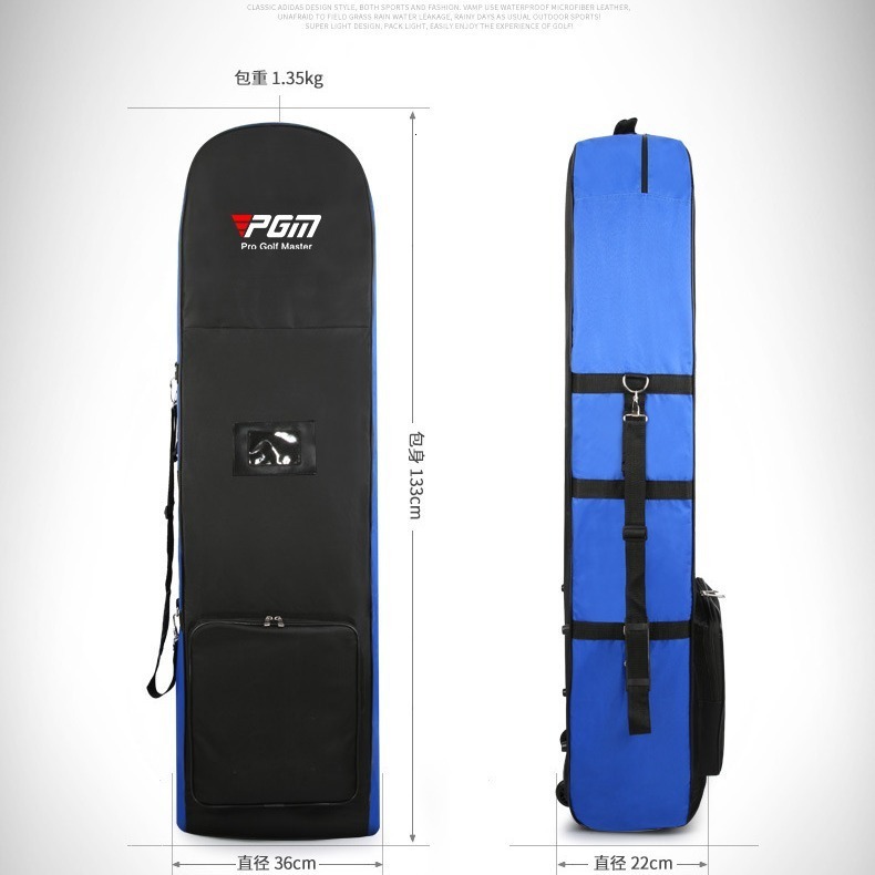 PGM golf travel bag made of nylon singlelayer airshipped portable for clubs 260311