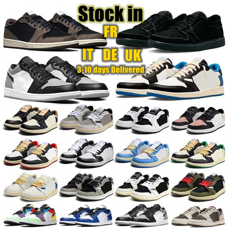 2026 Designer Low 1S Scarpe Da Basket Uomo Donna 1 OG Nero Bianco Shadow Univer…