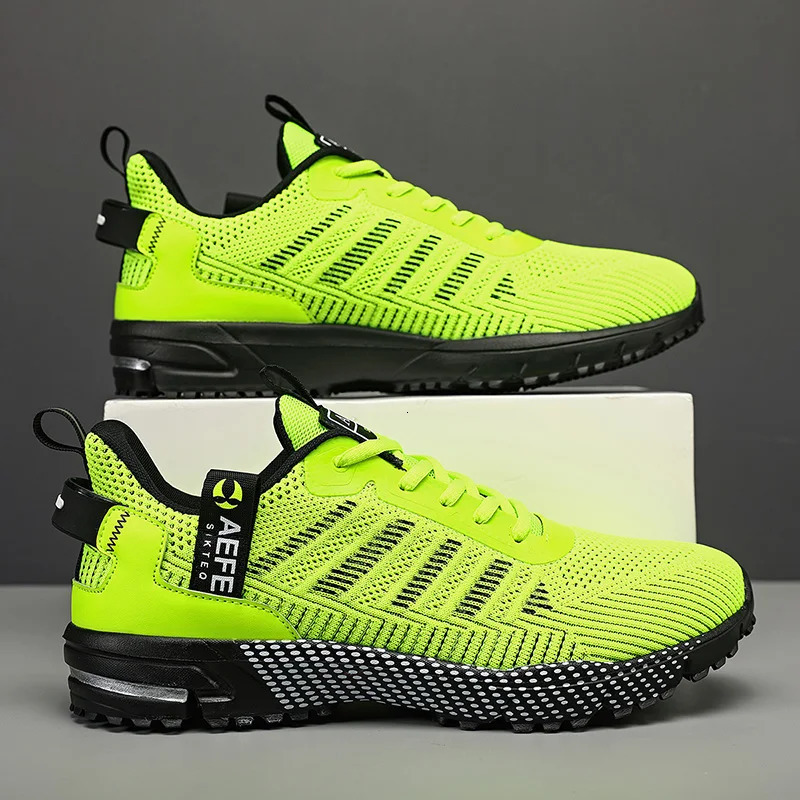 Men Running Shoes Breathable Outdoor Sports Lightweight Sneakers for Comfortable Athletic Training Footwear 260626 - view 4