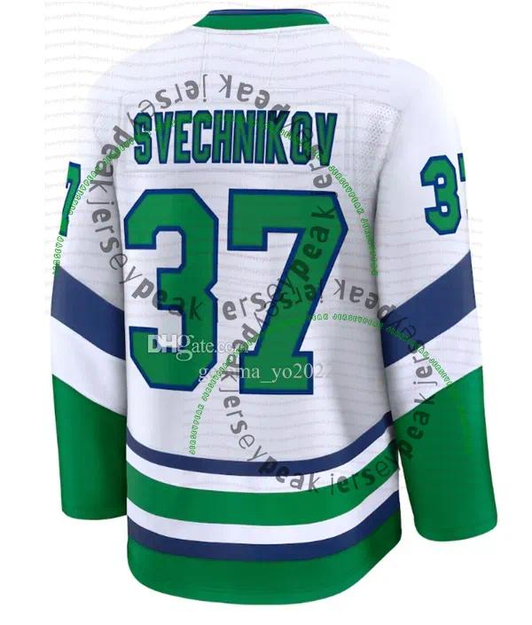 CarolinaS Hurricane 20 Sebastian Aho Hockey Jersey Taylor Hall Jackson Blake Logan Stankoven K'Andre Miller Nikolaj Ehlers Andrei Svechnikov Ande