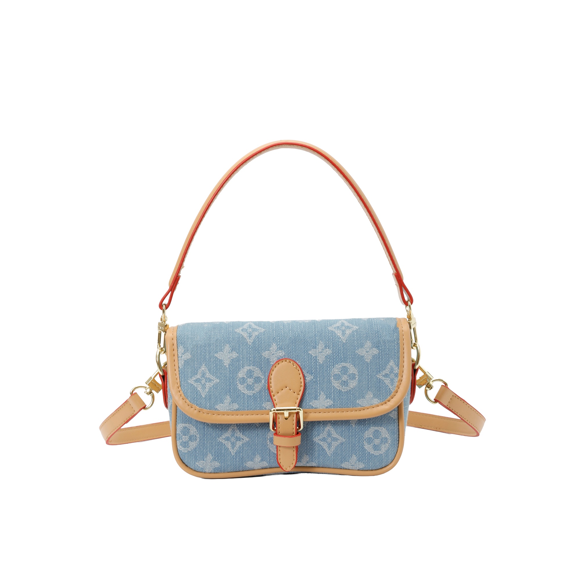 Fashionable and popular trend brand casual version shoulder personalized womens cross body bag designer handbag