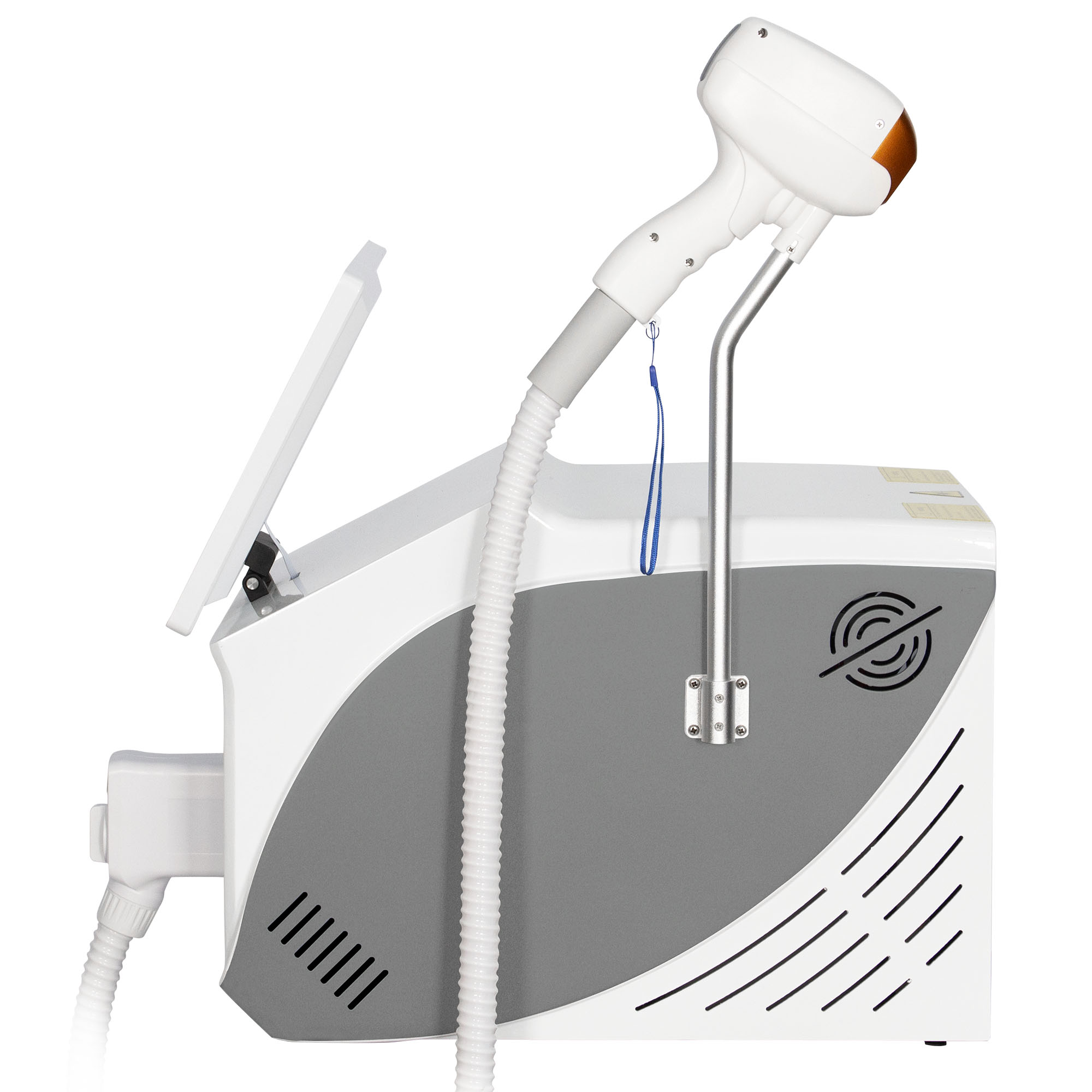 10BARS 4 Wavelengths 808NM 755NM 940NM 1064NM Diode Laser Hair Removal Machine with FAC Collimation 60Million Shots Sapphire Cooling for Home Salon Us