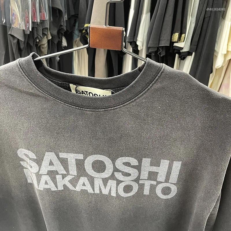 Men's T Shirts Spring Summer Fashion Washed Black Streetwear Shirt Men Woman Vintage Oversized Short Sleeve Tees - view 8