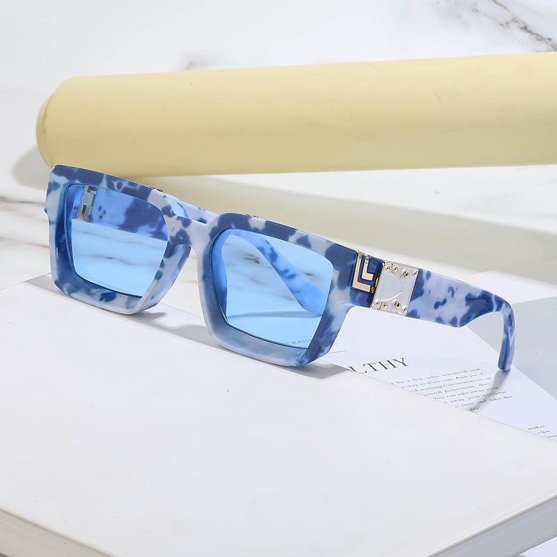 Ruiao Retro Black Millionaire Shades y Sunglasses 2026 For Men ner Square Sun Glasses Man Women Sunglass 260509