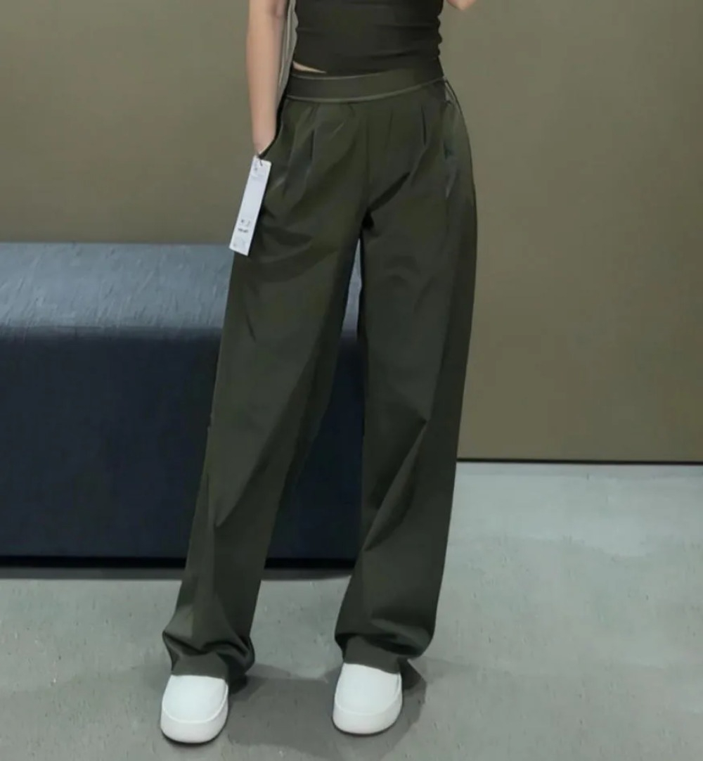 Women's Designer Yoga Sports Pants Womens High-Waist Full-length Dance Studio Trousers Straight-Leg leggings Trouser Yoga Sweatpants Wrinkle-resi