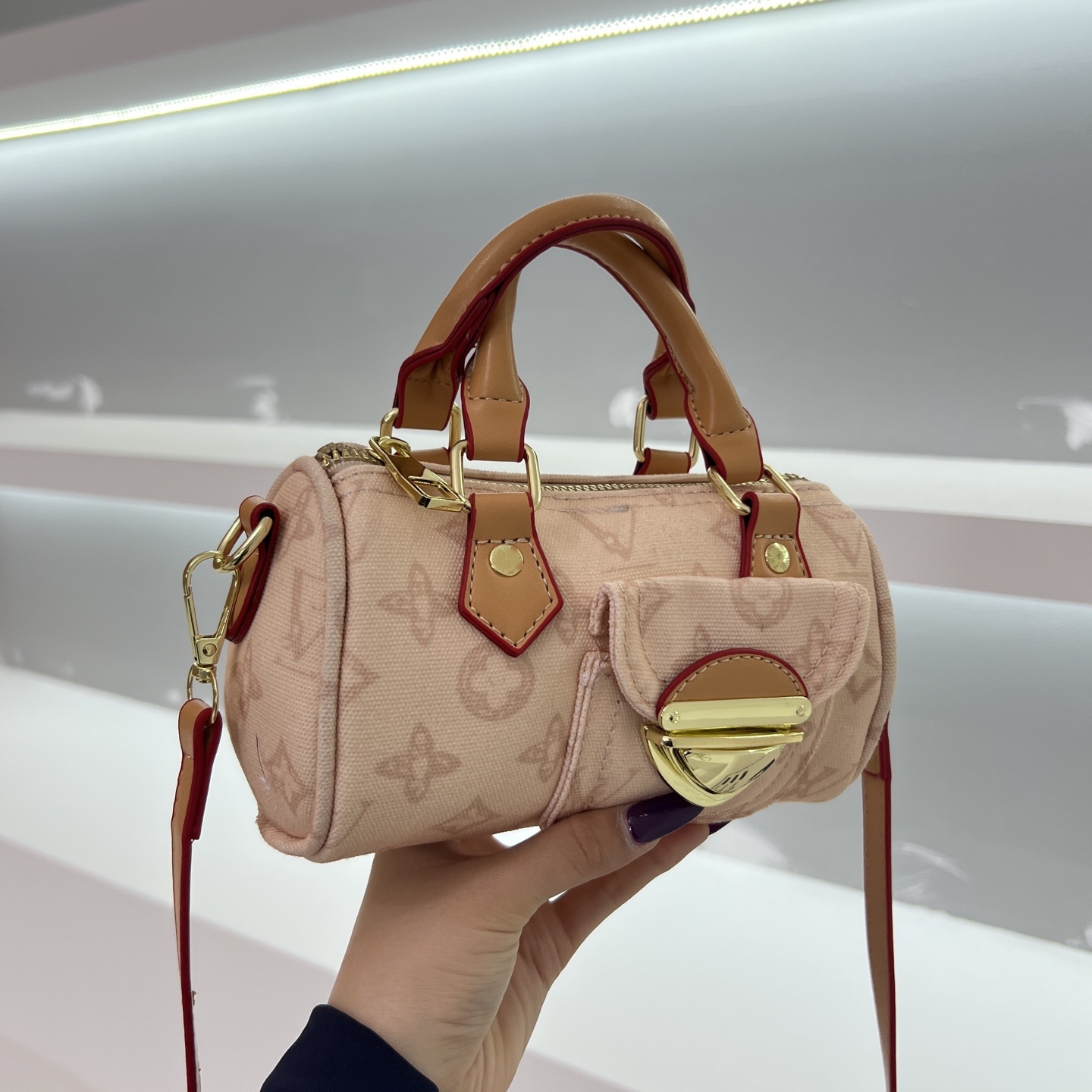 free shipping designer satchel bags new womens embossed colorblock pattern tote set shoulder crossbody handheld colormatched mom bag