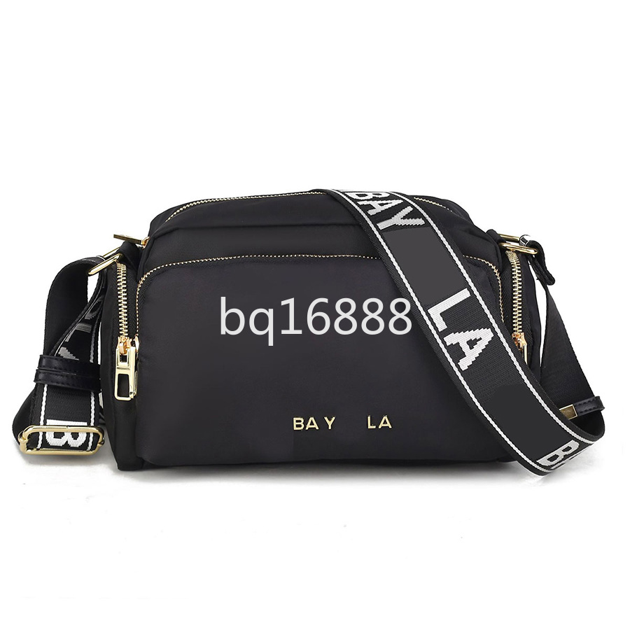 Letter Binba Simple Nylon Shoulder Crossbody Bags for Women Luxury Handbags Designer Women Messegner Shoulder Bag Female Famous Lola Bags 299-1