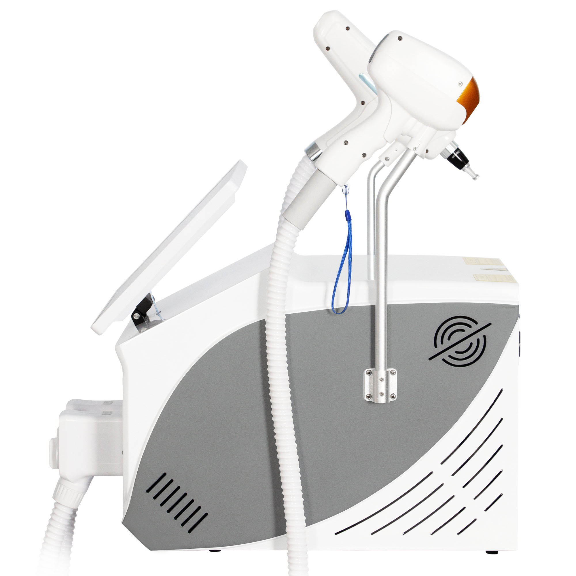 Professional Picosecond And Diode 2 In 1 Laser Tattoo Removal And Hair Removal Device 10 Bars 755 808 940 1064nm With Sapphire Ice Cooling For Whole B