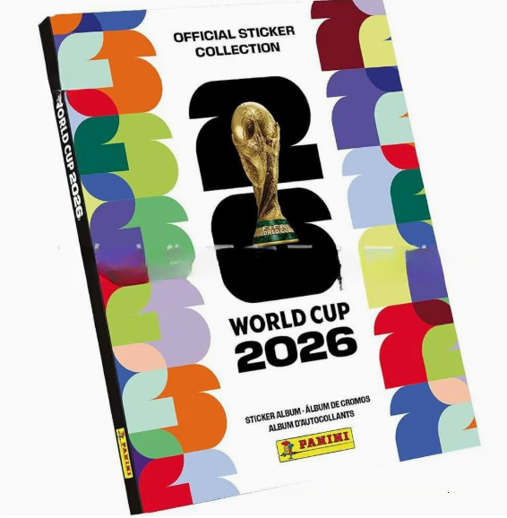 2026 World Cup Panini Football Stickers Official Soccer Collection Cards for Fans Kids