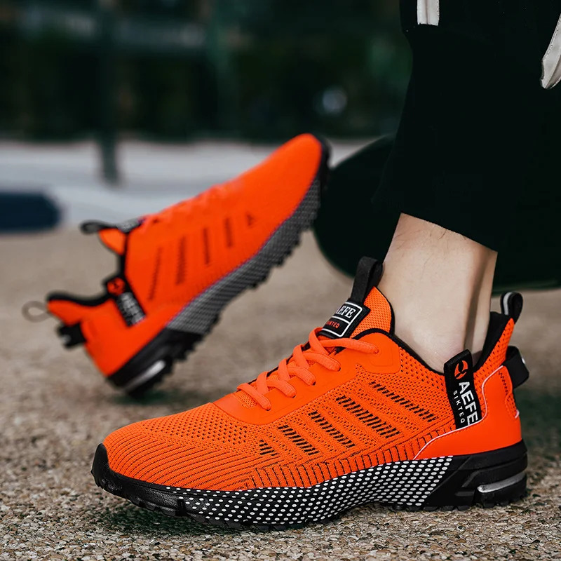 Men Running Shoes Breathable Outdoor Sports Lightweight Sneakers for Comfortable Athletic Training Footwear 260626 - view 5